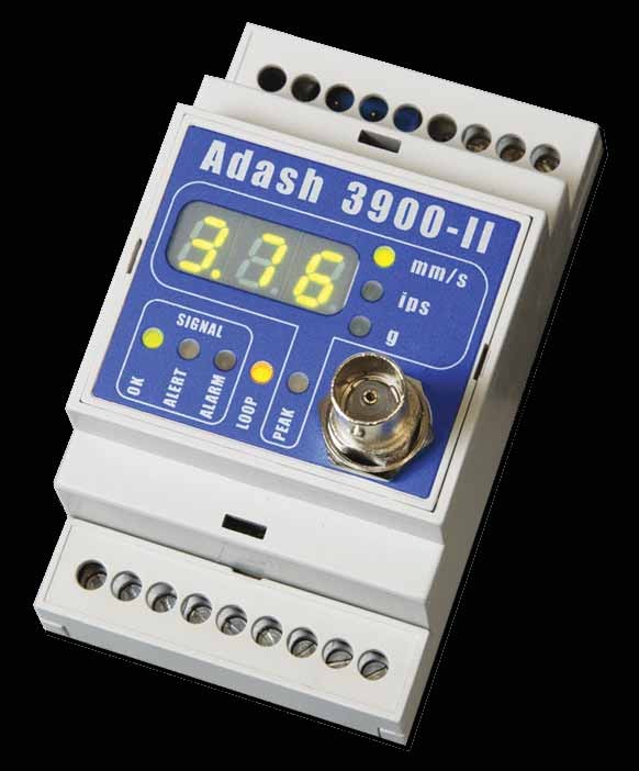 Adash A3900 II One Channel Online Vibration Monitor